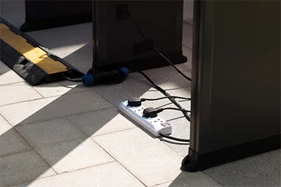 Extension cords for power distribution