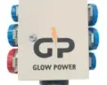 63A power distribution board (DB) for hire by Glow Power Rental, Dubai UAE — portable electrical distribution unit with industrial CEE outlets